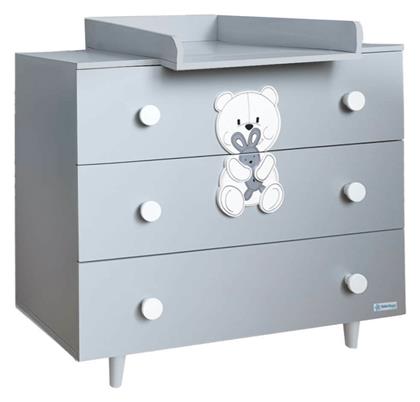 Polar Βρεφική Συρταριέρα με 3 Συρτάρια 90x53x85cm - Bebe Stars