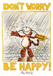 Παιδική Αφίσα Don't Worry Be Happy W+G