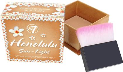 W7 Cosmetics Honolulu Bronzer Powder Sun Light 6gr από το Plus4u