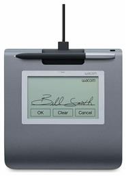 STU-430 Pad Υπογραφών 4.5'' Ασημί Wacom