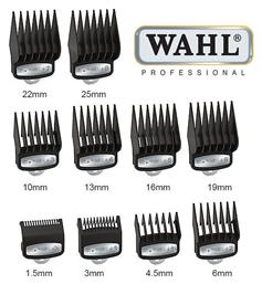 Premium Attachment Combs Χτενάκια για Μηχανές Κουρέματος 03421-100 Wahl Professional