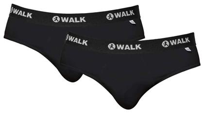 Ανδρικά Σλιπ 2Pack Μαύρα Walk