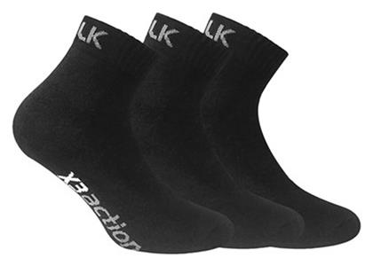 Γυναικείες Μονόχρωμες Κάλτσες Μαύρες 3Pack Walk