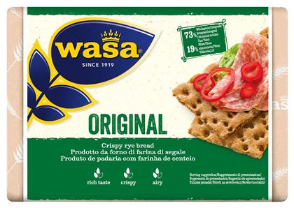 Φρυγανιές Σίκαλης Original Σίκαλης 275gr Wasa