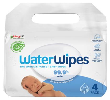 Μωρομάντηλα 4x60τμχ WaterWipes