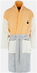 Wave Hawaii Bathrobe Tres Unisex Μπουρνούζι WH45-DOS Grey – white - apricote