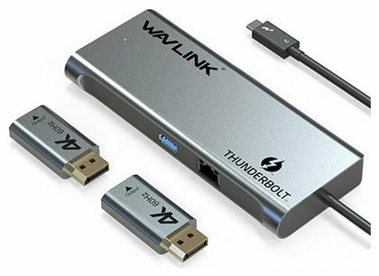 Thunderbolt 3 Docking Station με DisplayPort 4K Ethernet (WL-UTD05H) Wavlink