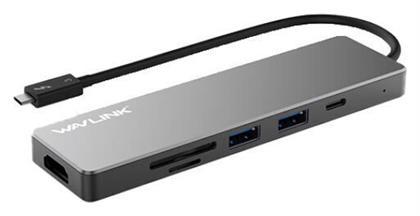 USB-C Docking Station με HDMI 4K PD (WL-UHP3407) Wavlink