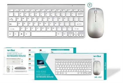 WB-8066 Ασύρματο - Σετ με Ποντίκι Αγγλικό US Weibo