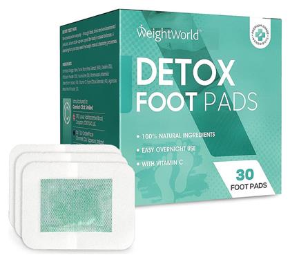 Επιθέματα Detox Foot Pads για Αποτοξίνωση 30τμχ WeightWorld
