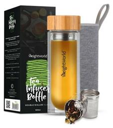 Tea Infuser Bottle 500ml Διάφανο WeightWorld