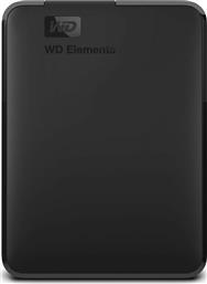 Western Digital Elements Portable USB 3.0 Εξωτερικός HDD 4TB 2.5'' Μαύρο από το Media Markt