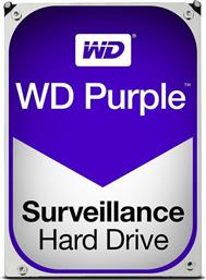 Western Digital Purple 2TB HDD Σκληρός Δίσκος 3.5'' SATA III 5400rpm με 64MB Cache για Καταγραφικό