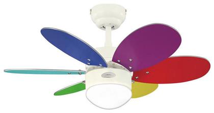 52W με Φως 76cm Πολύχρωμος Turbo II 30'' Westinghouse