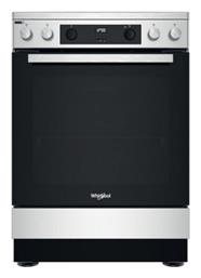 Ελεύθερη με Κεραμικές Εστίες Inox WS68V8CCXT Whirlpool