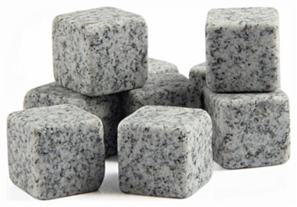 Διακοσμητικά Παγάκια Πέτρινα 9τμχ Whisky Stones
