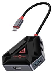 USB 2.0 Hub 6 Θυρών με σύνδεση USB-A White Shark