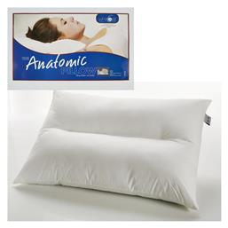 ΜΧ12 Μαξιλάρι Ύπνου Microfiber Ανατομικό Μέτριο 50x70cm Whitegg