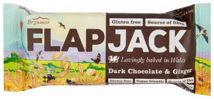 Μπάρα Βρώμης / Flapjack με Dark Chocolate & Ginger 80gr Wholebake