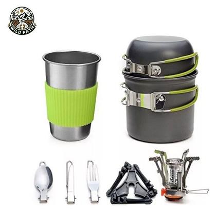 Wild Path Σετ Σετ Μαγειρέματος για Camping
