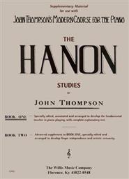 John Thompson - The Hanon Studies Παρτιτούρα για Πιάνο Vol I Willis Music