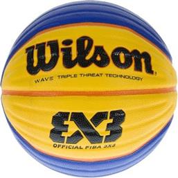 Wilson Fiba 3x3 Original Art Μπάλα Μπάσκετ Outdoor