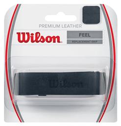 Wilson Leather Grip Replacement Grip Μαύρο 1τμχ από το HallofBrands