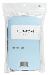 Luxilon Elite Dry Overgrip Ασημί 30τμχ Wilson