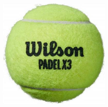 Performance Speed Padel x3 Μπαλάκια Padel για Προπόνηση 3τμχ Wilson