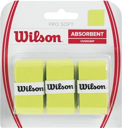 Wilson Pro Soft Overgrip Πράσινο 3τμχ