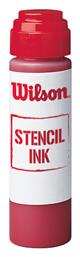 Stencil Red Ink Wilson