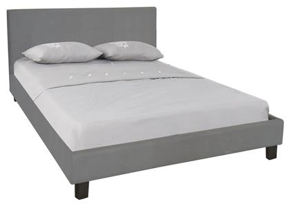 Wilton Διπλό για Στρώμα 140x190cm Γκρι - Woodwell