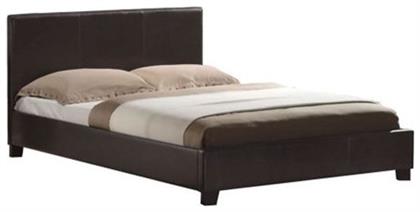 Wilton Διπλό για Στρώμα 150x200cm Καφέ - Woodwell