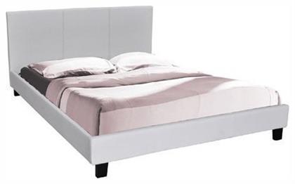 Wilton Διπλό για Στρώμα 140x190cm Λευκό - Woodwell