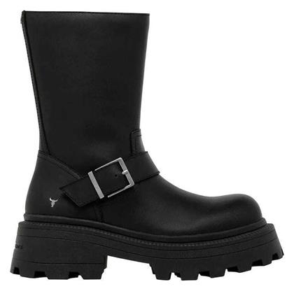 Teasin Γυναικεία Μποτάκια Μαύρα Windsor Smith