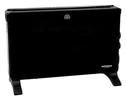 Θερμοπομπός Δαπέδου 2000W 60x40cm Μαύρος Wintem