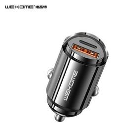 Φορτιστής Αυτοκινήτου με Θύρες 1xUSB-A 1xType-C WK