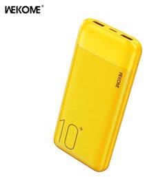 WP-01 10000mAh 12W Κίτρινο WK