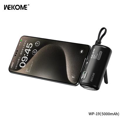 WP-19 5000mAh 22.5W Μαύρο WK