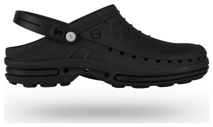Clog 11 Ανατομικά Σαμπό Μαύρα Wock