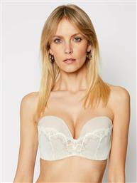 Wonderbra W031U Μπεζ Strapless Σουτιέν χωρίς Ενίσχυση από το Modivo