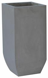 Flower Pot-1 35x35x80cm Cement Grey Ε6300.B Woodwell