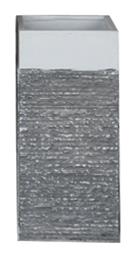 Flower Pot-10 Γλάστρα Black Wash 27x60cm Woodwell