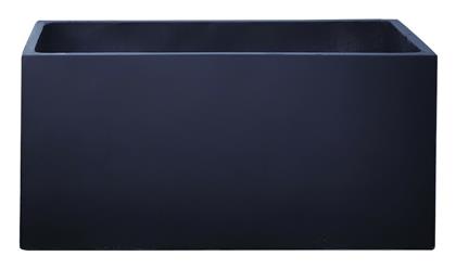 Flower Pot-12 Ζαρντινιέρα Dark Grey 100x45cm Woodwell