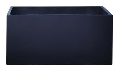Flower Pot-12 Ζαρντινιέρα Dark Grey 80x40x40cm Woodwell