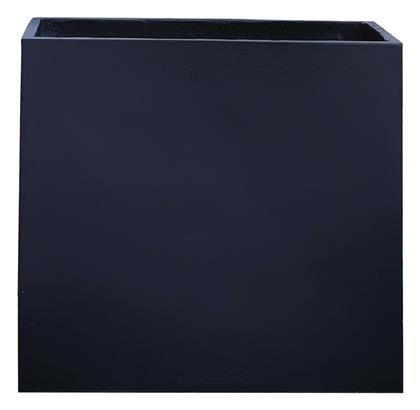 Flower Pot-13 Ζαρντινιέρα σε χρώμα Μαύρο 71x71cm Woodwell
