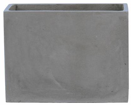 Flower Pot-2 Γλάστρα Cement Grey 60x30x45cm Woodwell