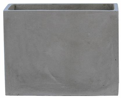 Flower Pot-2 Γλάστρα Cement Grey 70x40x50cm Woodwell