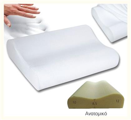 Μαξιλάρι Ύπνου Memory Foam Ανατομικό 38x60x12cm Woodwell