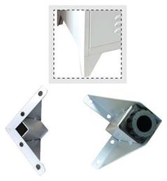 Πόδι Επίπλου 10cm 4τμχ Woodwell